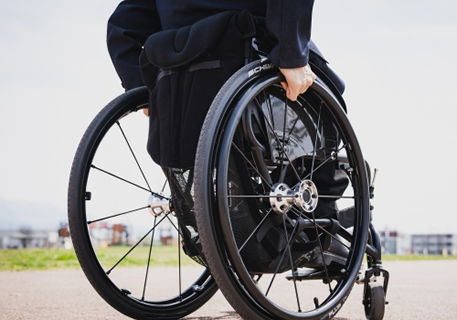 身体障碍者の写真